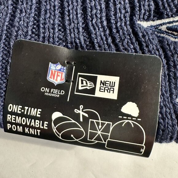 Dallas Cowboys New Era Winter Knit Hat Beanie Fleece Lined One Size NWT. - Picture 7 of 8